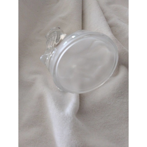 3 pc OWL Crystal D’Arques Figurine Sitting on log 2 CRYSTAL Candle Sticks BUNDLE - Picture 9 of 13